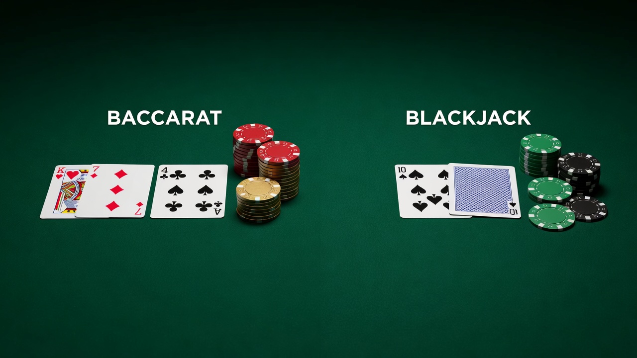 Baccarat Casino Game vs Blackjack - baccarat casino game